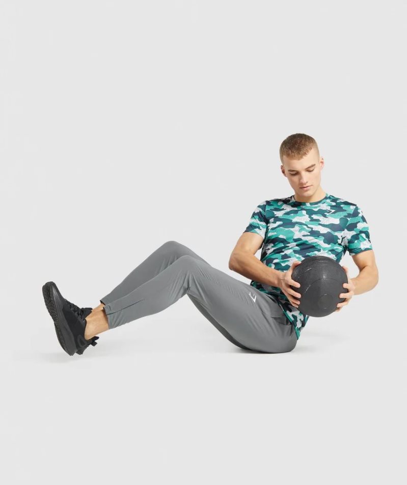 Koszulki Gymshark Arrival Męskie Camo | PL 205LHD